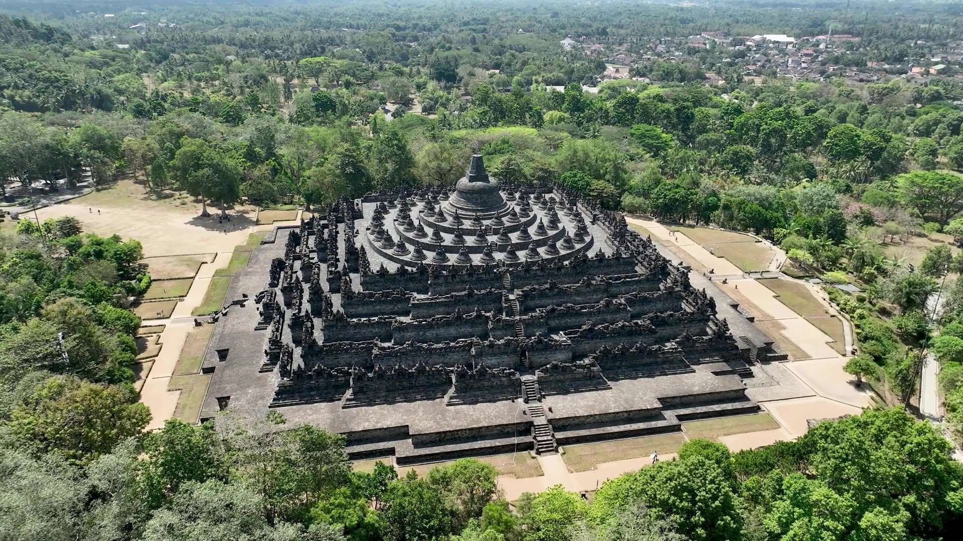 ボロブドゥールの仏教寺院群
